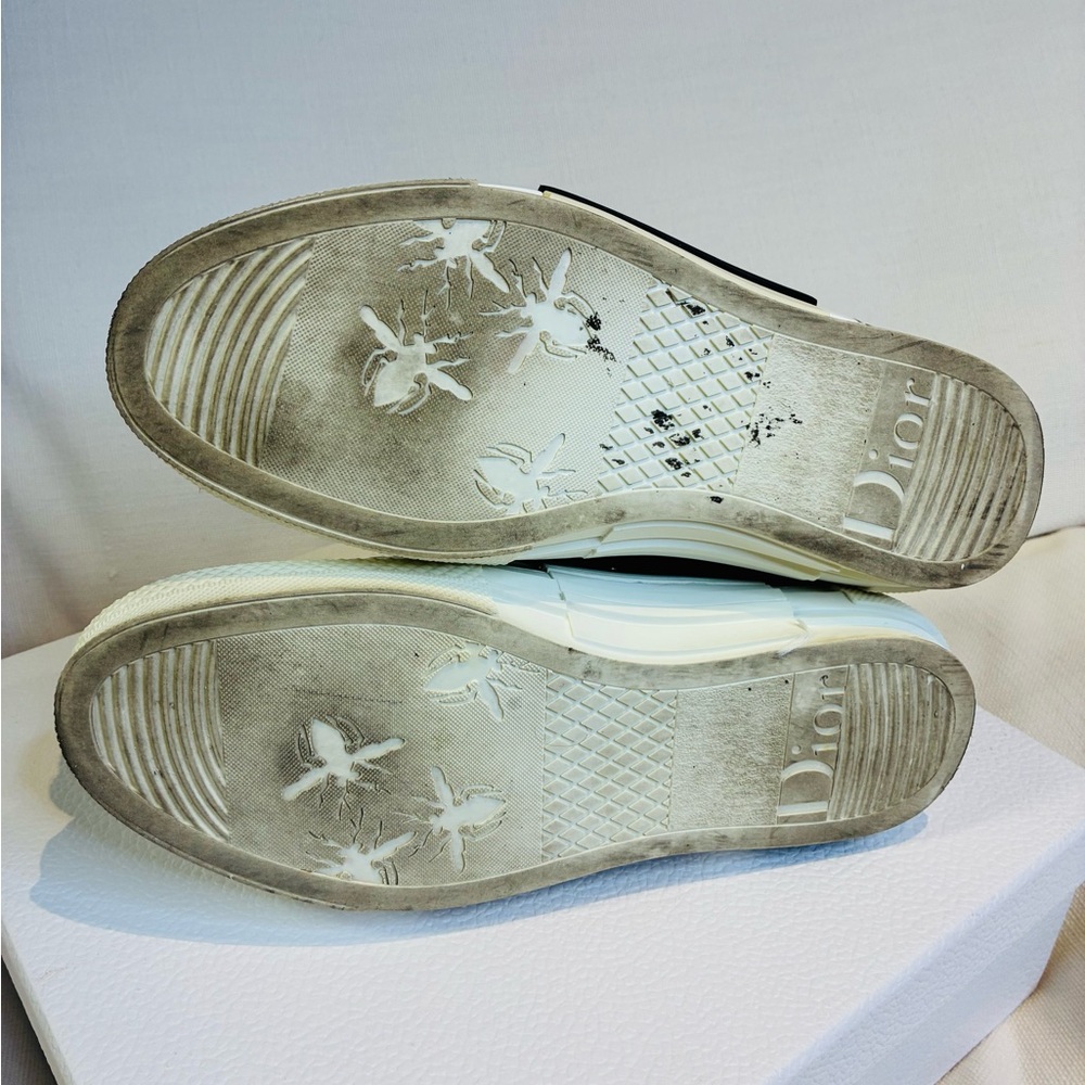 Dior 39 US6 B23 Translucent High-Top Sneakers with Multicolor Accents - Picture 10 of 10